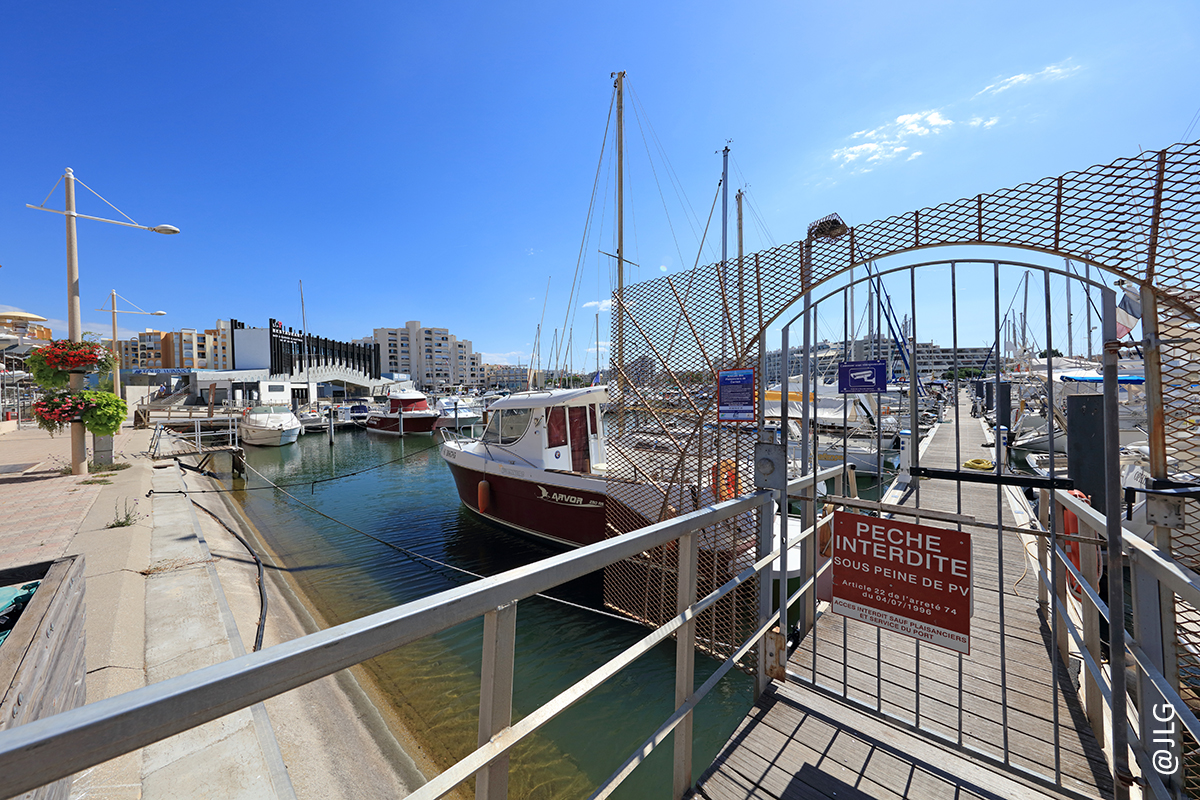 Réhabilitation des quais et pontons du port de Carnon