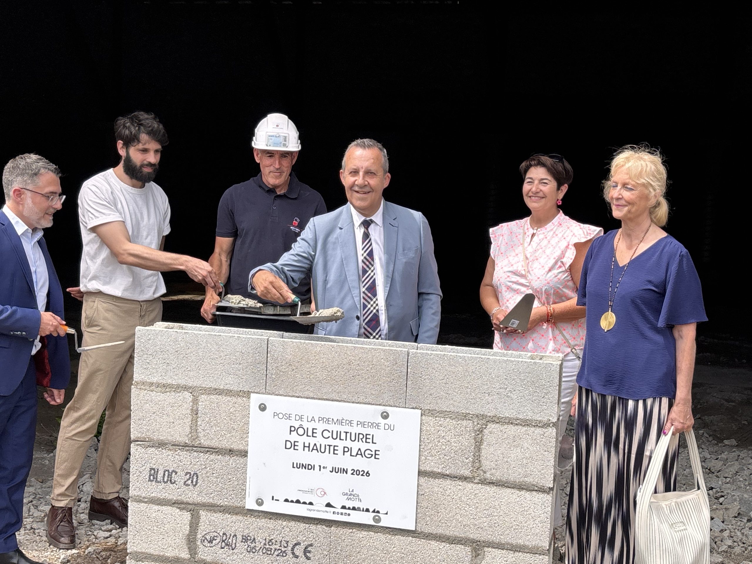 Lancement des travaux du futur Pôle culturel à La Grande Motte